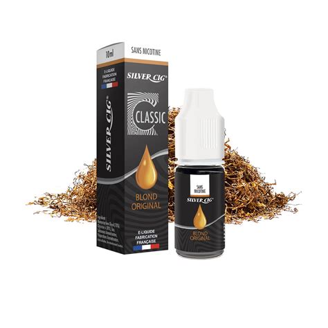 E Liquide Silvercig Tabac Blond Original Silver Cig