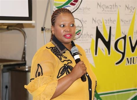 A Word From The Executive Mayor Cllr Victoria De Beer Ngwathe Local