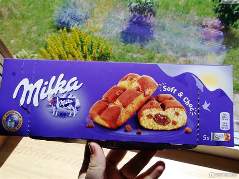 Бисквитное пирожное Milka Cake&Choc - «Бисквитное пирожное Milka Soft ...