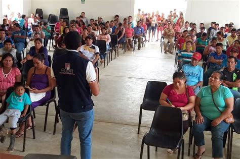 ONPE inició talleres de educación electoral en centros poblados de