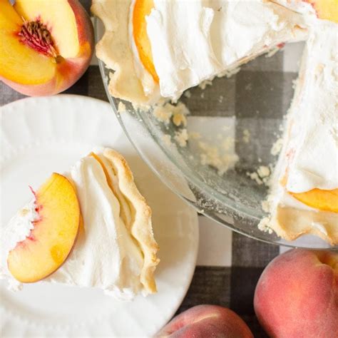 Peaches And Cream Pie {quick And Easy} Cooking With Karli