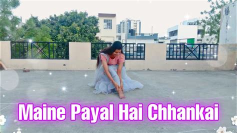 Dance Cover On Maine Payal Hai Chhankai Original Song Falguni Pathak