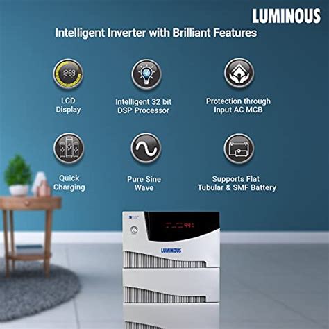 Luminous Inverter Battery Combo Cruze Kva Sine Wave Va V