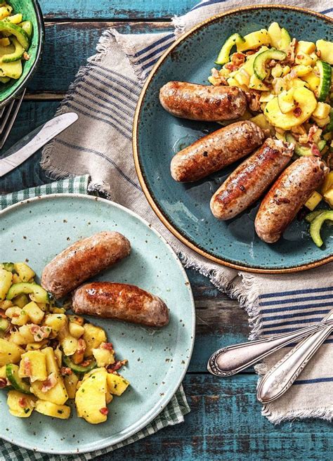 Klassische Bratwurst Rezept Hellofresh Rezept Bratwurst Rezepte