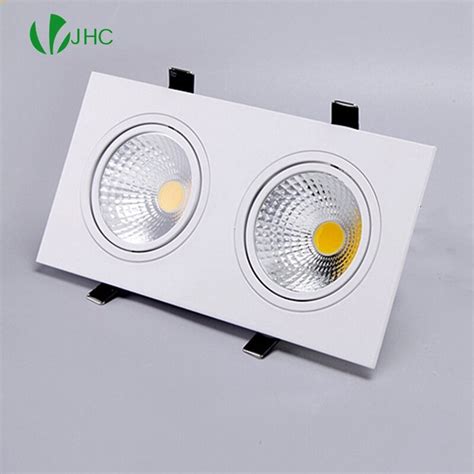 Branco Regul Vel Led Downlight L Mpada W Cob Led Ponto V