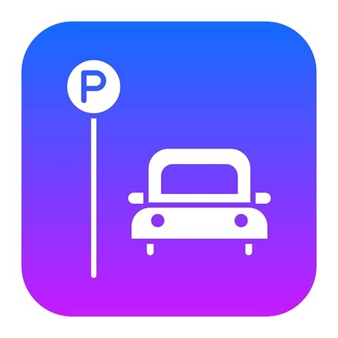 Premium Vector Parking Icon