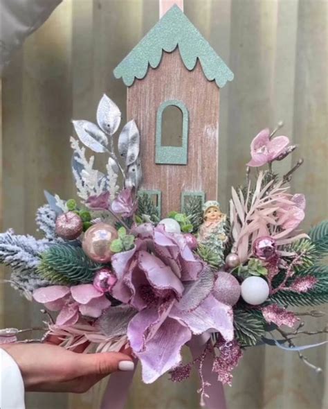 Pin By Elena Otmakhova On Christmas Centerpieces Diy Pink