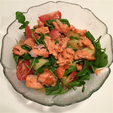 Chef Ray Smoked Salmon Salad Coach Ray Qwik Kiwi Coaching