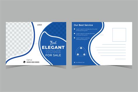 Postcard Design Template 47084411 Vector Art at Vecteezy