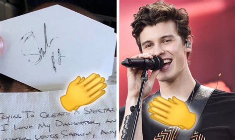 The Dad Of A Shawn Mendes Fan Got His Autograph In A Genius Way Capital