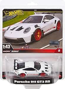 Hot Wheels Premium Porsche GT RS Pojazd oficjalnie licencjonowana replika samochód