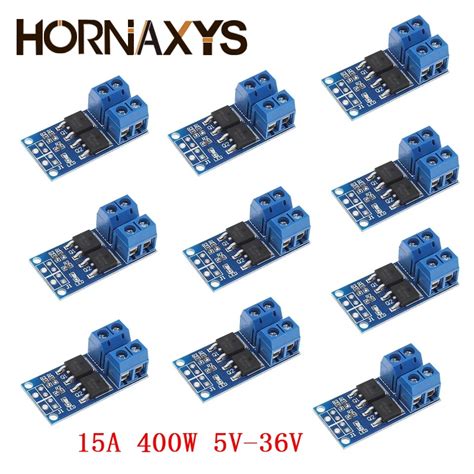 10 sztuk 15A 400W MOS FET spust moduł napędowy Regulator PWM Panel