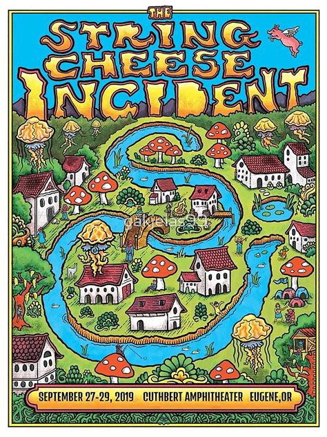 Artwork The String Cuthbert Amphitheatre Cheese Incident Tour