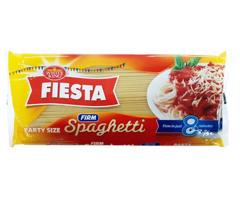 White King Fiesta Firm Spaghetti Party Size 800g