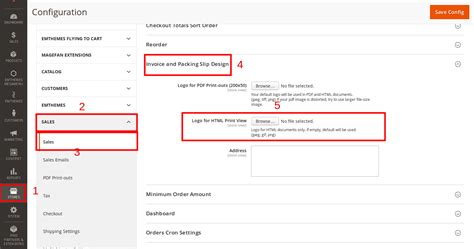 magento2 - Purpose of Sales->Sales->Invoice and Packing Slip Design->Logo for HTML Print View in ...