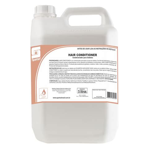 Hair Conditioner Litros Condicionador Para Cabelo Spartan Nc