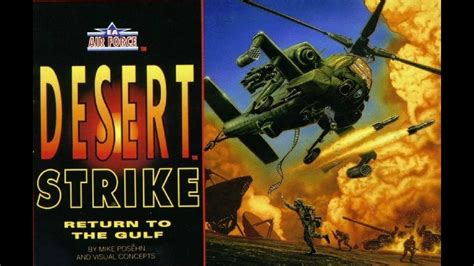 Desert Strike Return To The Gulf SEGA Genesis Walkthrough YouTube