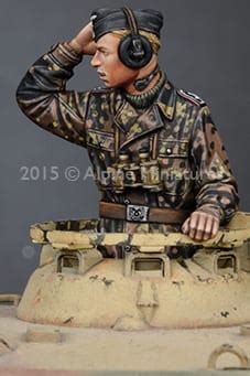 Compra Alpine Miniatures WSS Panzer Commander Set 2 Figs 1 35