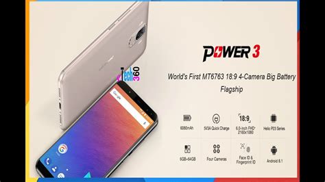 Upcoming SmartPhone Ulefone Power 3 With Face ID 6GB RAM 6080mAh