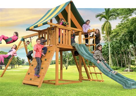 Backyard Playsets For Sale Custom Outdoor Jungle Gyms