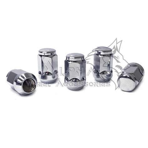 Pc Chrome Bulge Acorn Lug Nuts For Chevy Gmc Blazer K K