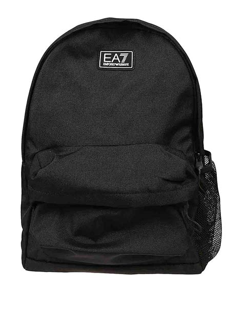 Backpacks Ea Emporio Armani Logo Backpack F