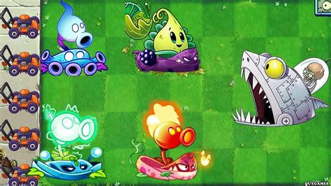 Plants Vs Zombies 2 Mod All Vine Plants Level 1 Power Up Vs All