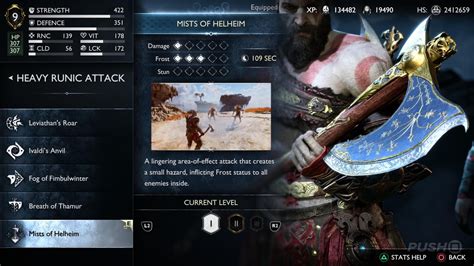 God Of War Ragnarok All Heavy Runic Attacks Locations And Upgrades Push Square