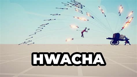 Hwacha Vs Every Unit Totally Accurate Battle Simulator Tabs Youtube