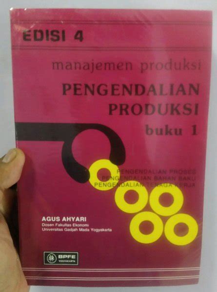 Jual Manajemen Produksi Pengendalian Produksi Buku Edisi Agus