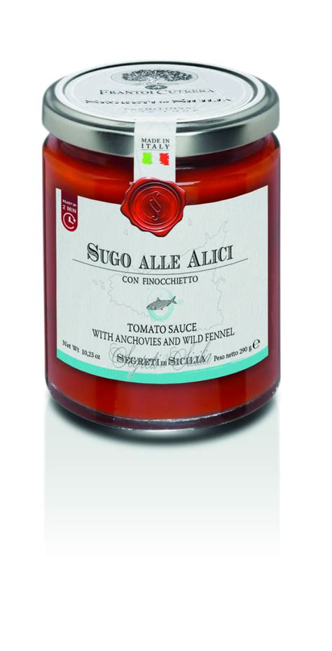 Sauce Sicilienne Aux Anchois Et Fenouil Sauvage Epicerie Italienne B11