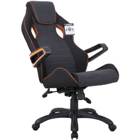 Кресло геймерское BRABIX Techno Pro GM-003, ткань, черное/серое ...
