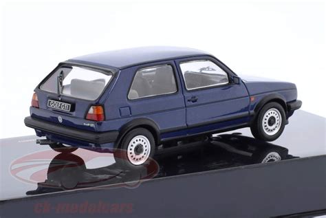 Ixo Volkswagen Vw Golf Gti Baujahr Blau Metallic Clc N