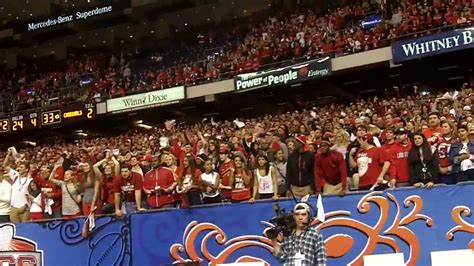 Louisville Fans At Sugar Bowl Youtube