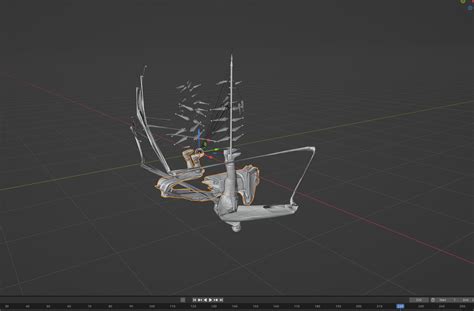 Animation Importing Fbx Animated Character Mesh Deformed Blender