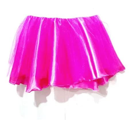 Pollera Tutu Con Tela Y Tul Soles Cotill N Mercadolibre