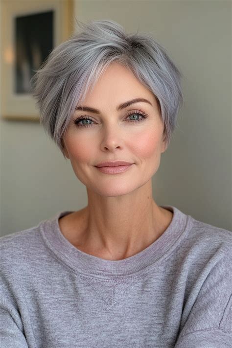 32 Stunning Pixie Hairstyles For Women Over 50 To See In 2024