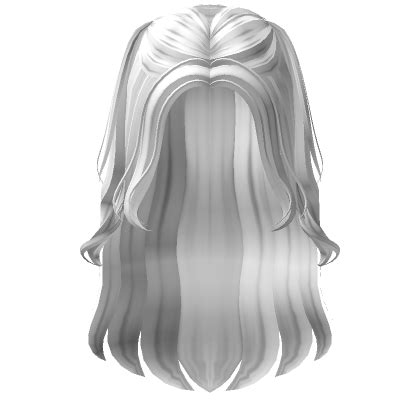 Preppy Wavy Pigtail Hair White Roblox Item Rolimon S