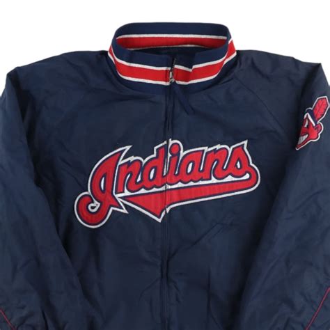 Mlb Jacket Mlb Coat Vintage 90s Track Jacket Windbreaker Blue Etsy