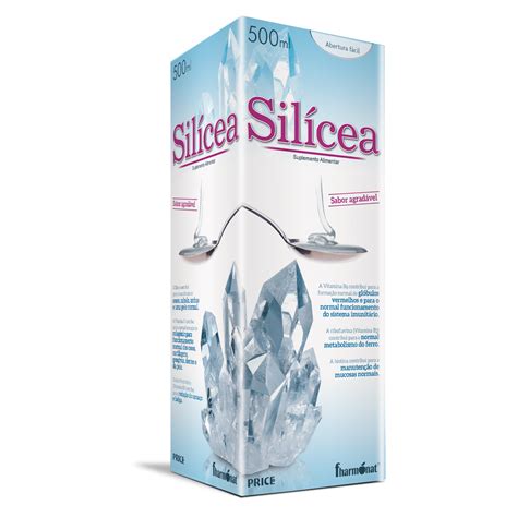 Silícea Xarope suplemento alimentar