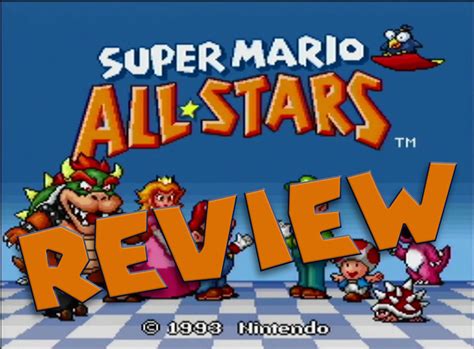 Super Mario All Stars Review by nealdeal14 on DeviantArt