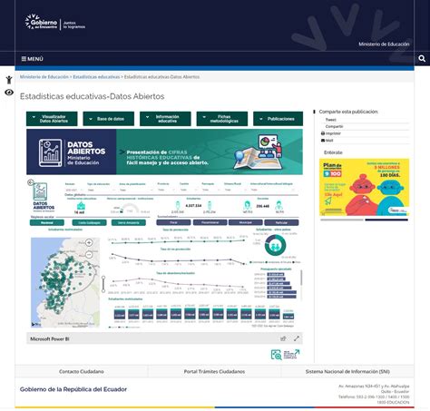 Ministerio De Educación Del Ecuador On Twitter En El Espacio Digital