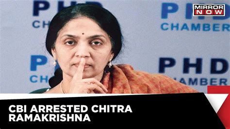 Nse Scam Cbi Arrests Former Nse Ceo Chitra Ramakrishna Latest Updates