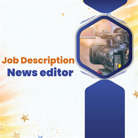 Job Descriptions - News editor