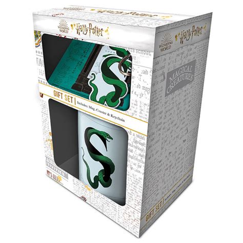 HARRY POTTER PAQUET CADEAU SERPENTARD TASSES FILMS SÉRIES TÉLÉ