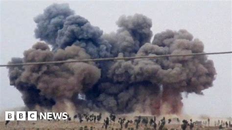 Syria Conflict Russia Air Strikes Stepped Up Bbc News