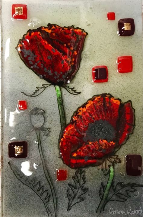 Floral Glass Art