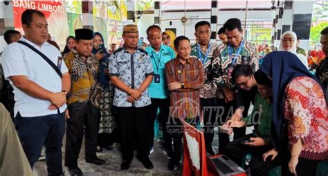 Bupati Gorontalo Launching 2 Aplikasi Inovasi Zubair Pomalingo Dan