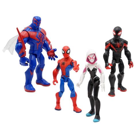 Spider Man Action Figure Set Marvel Toybox Disney Store