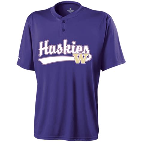 DISCONTINUED Washington Huskies Youth Baseball Jersey